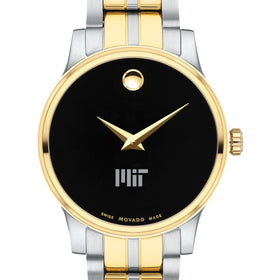 MIT Women&#39;s Movado Collection Two-Tone Watch with Black Dial Shot #1