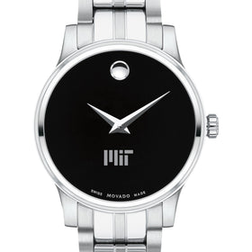 MIT Women&#39;s Movado Stainless Steel Watch with Black Dial Shot #1