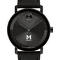 Morehouse College Men's Movado BOLD with Black Leather Strap Shot #1