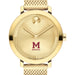 Morehouse College Women's Movado Bold Gold with Mesh Bracelet