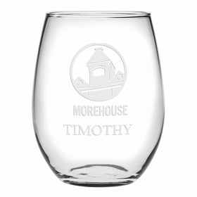 Morehouse Stemless Wine Glasses Made in the USA Shot #1