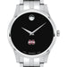 MS State Men's Movado Collection Stainless Steel Watch with Black Dial