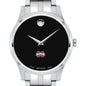 MS State Men's Movado Collection Stainless Steel Watch with Black Dial Shot #1