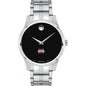 MS State Men's Movado Collection Stainless Steel Watch with Black Dial Shot #2