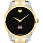 MS State Men's Movado Collection Two-Tone Watch with Black Dial Shot #1