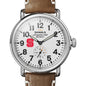 NC State Shinola Watch, The Runwell 41 mm White Dial Shot #1