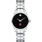 NC State Women's Movado Stainless Steel Watch with Black Dial Shot #2