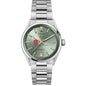 NC State Women's TAG Heuer Steel Carrera with Green Dial Shot #2