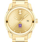 New York University Men's Movado BOLD Gold with Date Window Shot #1