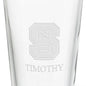 North Carolina State 16 oz Pint Glass Shot #3