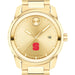 North Carolina State Men's Movado BOLD Gold with Date Window