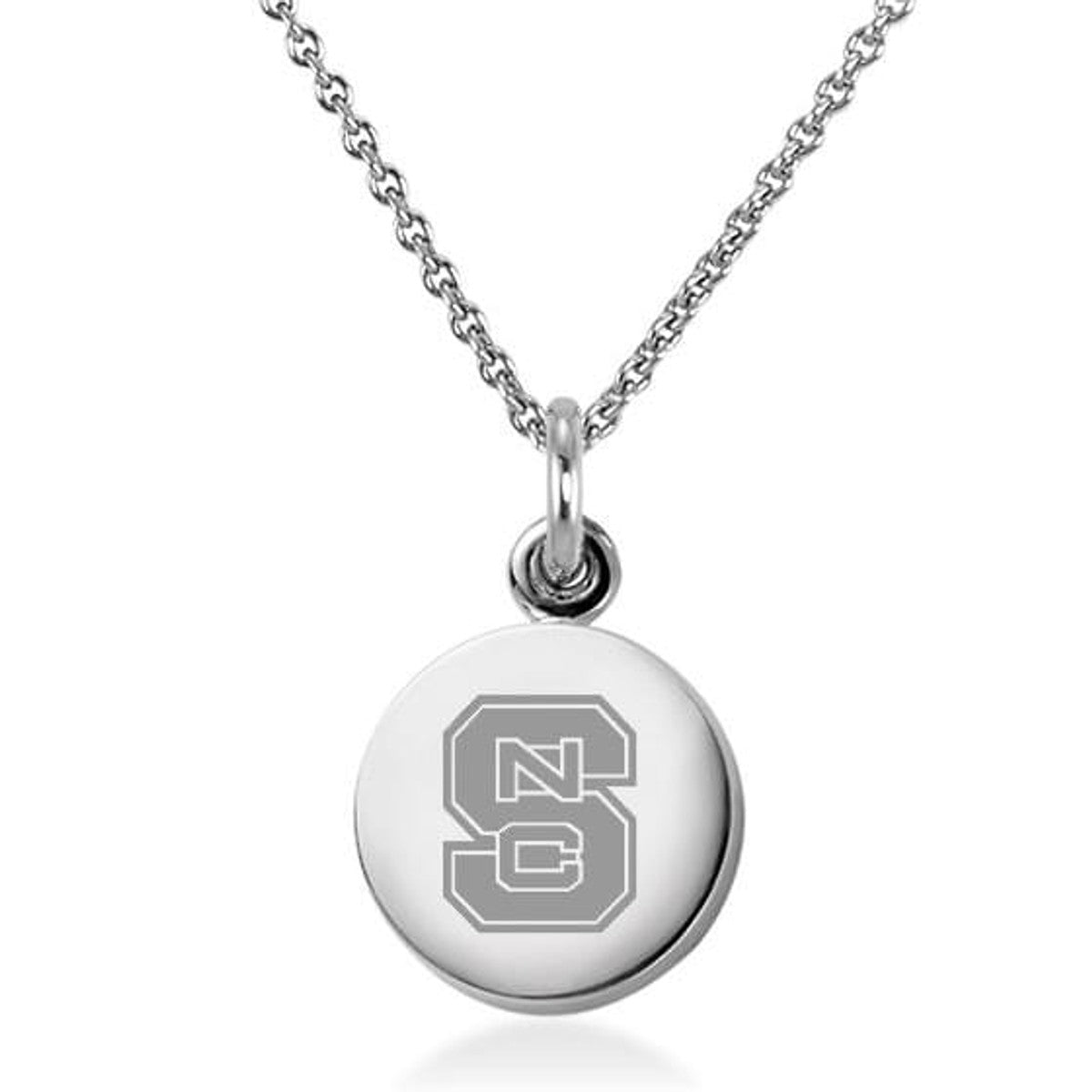 North Carolina state Necklace in 2024 Silver, NC state Silver necklace, Raleigh necklace