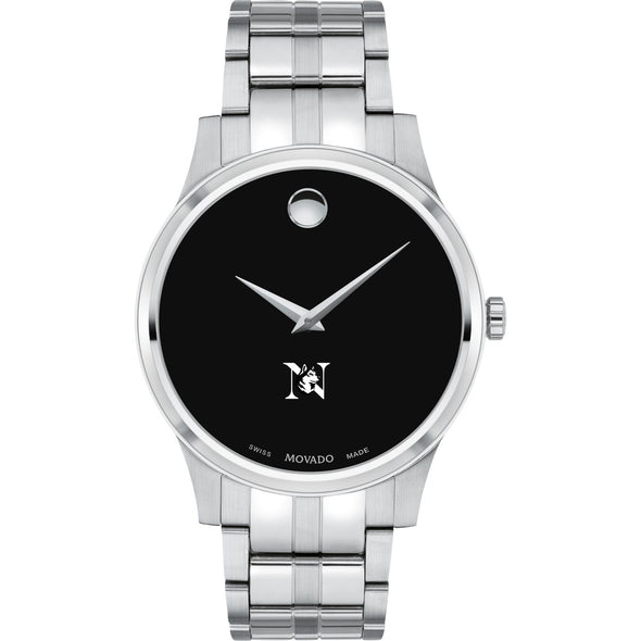 Northeastern Men&#39;s Movado Collection Stainless Steel Watch with Black Dial Shot #2