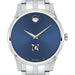 Northeastern Men's Movado Collection Stainless Steel Watch with Blue Dial