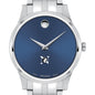 Northeastern Men's Movado Collection Stainless Steel Watch with Blue Dial Shot #1