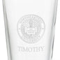 Northeastern University 16 oz Pint Glass Shot #3