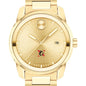 Northeastern University Men's Movado BOLD Gold with Date Window Shot #1