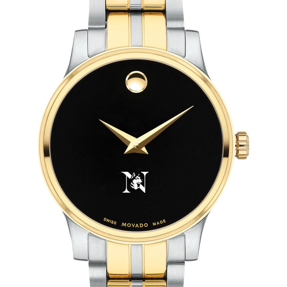 Northeastern Women&#39;s Movado Collection Two-Tone Watch with Black Dial Shot #1