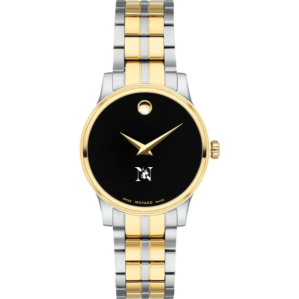 Northeastern Women&#39;s Movado Collection Two-Tone Watch with Black Dial Shot #2