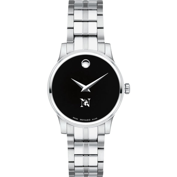 Northeastern Women&#39;s Movado Stainless Steel Watch with Black Dial Shot #2