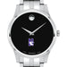 Northwestern Men's Movado Collection Stainless Steel Watch with Black Dial