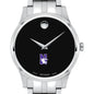 Northwestern Men's Movado Collection Stainless Steel Watch with Black Dial Shot #1