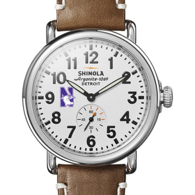 Northwestern Shinola Watch, The Runwell 41 mm White Dial Shot #1