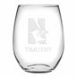 Northwestern Stemless Wine Glasses Made in the USA Shot #1