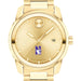 Northwestern University Men's Movado BOLD Gold with Date Window