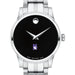 Northwestern Women's Movado Stainless Steel Watch with Black Dial