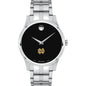 Notre Dame Men's Movado Collection Stainless Steel Watch with Black Dial Shot #2