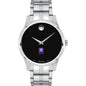 NYU Men's Movado Collection Stainless Steel Watch with Black Dial Shot #2