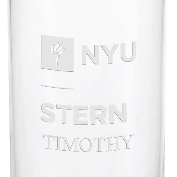 NYU Stern Iced Beverage Glass Shot #3