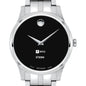 NYU Stern Men's Movado Collection Stainless Steel Watch with Black Dial Shot #1