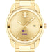 NYU Stern School of Business Men's Movado BOLD Gold with Date Window