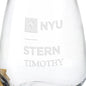 NYU Stern Stemless Wine Glasses Shot #3