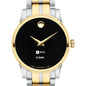 NYU Stern Women's Movado Collection Two-Tone Watch with Black Dial Shot #1