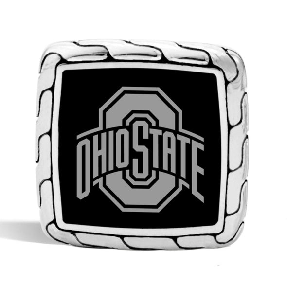 Ohio State Cufflinks by John Hardy with Black Onyx Shot #2