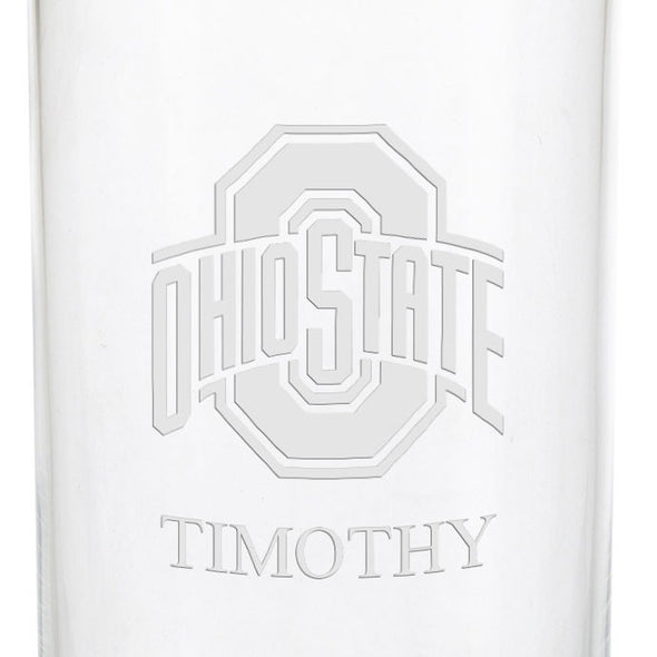 Ohio State Iced Beverage Glass Shot #3