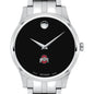 Ohio State Men's Movado Collection Stainless Steel Watch with Black Dial Shot #1