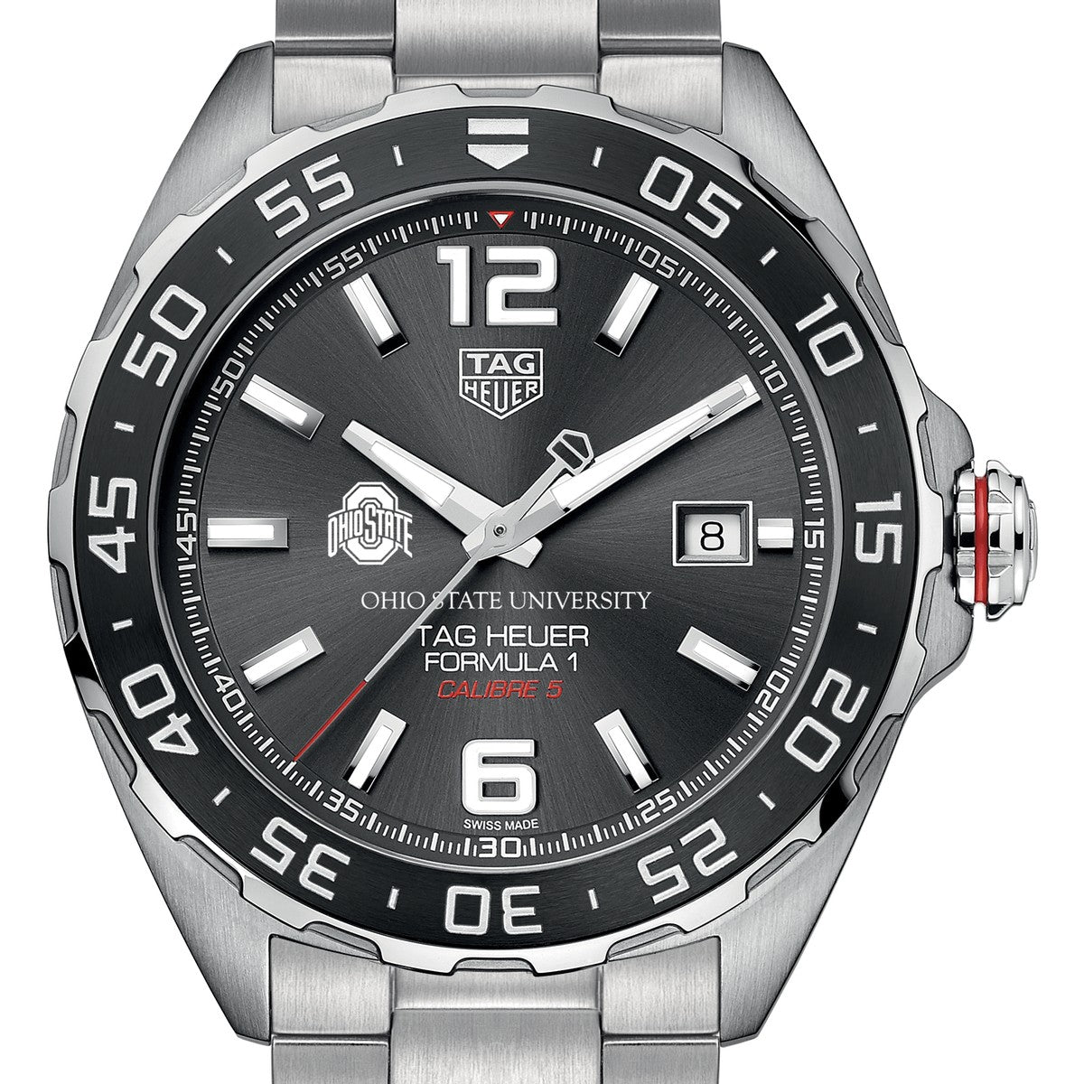 Ohio State Men s TAG Heuer Formula 1 with Anthracite Dial Bezel