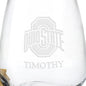 Ohio State Stemless Wine Glasses Shot #3