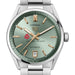 Ohio State Women's TAG Heuer Steel Carrera with Green Dial