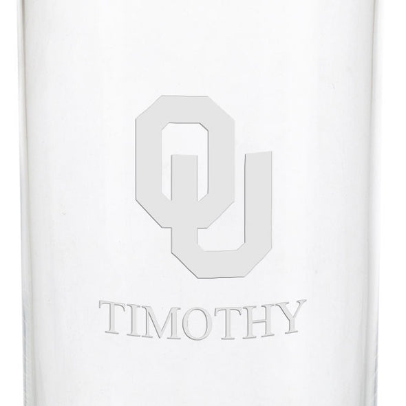 Oklahoma Iced Beverage Glass Shot #3