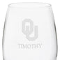 Oklahoma Red Wine Glasses Shot #3