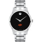 Oklahoma State Men's Movado Collection Stainless Steel Watch with Black Dial Shot #2