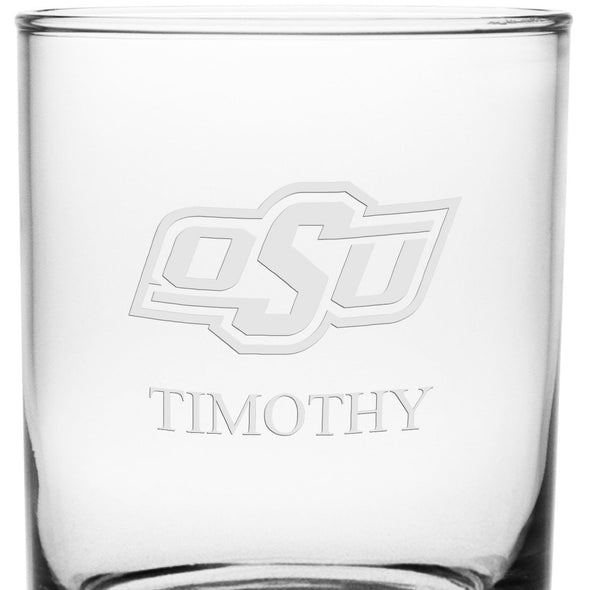 Oklahoma State Tumbler Glasses - Made in USA Shot #3