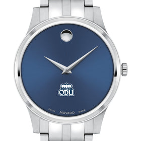 Old Dominion Men&#39;s Movado Collection Stainless Steel Watch with Blue Dial Shot #1