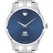 Old Dominion Men's Movado Collection Stainless Steel Watch with Blue Dial