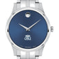 Old Dominion Men's Movado Collection Stainless Steel Watch with Blue Dial Shot #1